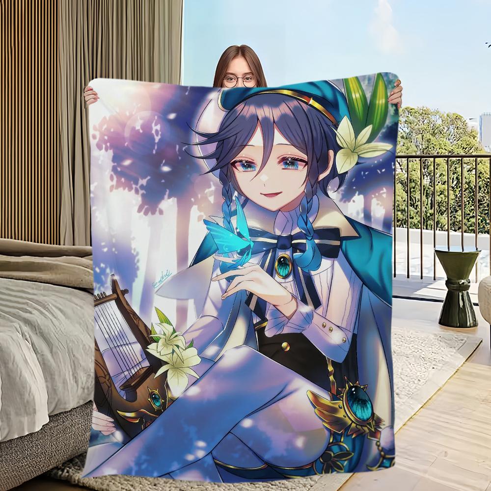 Genshin Impact venti Printed comfortable and soft sofa living room bedroom Plush blanket suitable for home travel and gifts 30x40in
Genshin Impact venti Printed comfortable and soft sofa living room bedroom Plush blanket suitable for home travel and gifts 30x40in