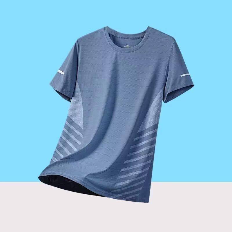 Summer New Quick-Drying Sports Short-Sleeved T-Shirt Men S Loose And Breathable Mesh Round Neck Half-Sleeve Cool Versatile Short Sleeve 5XL
Summer New Quick-Drying Sports Short-Sleeved T-Shirt Men S Loose And Breathable Mesh Round Neck Half-Sleeve Cool Versatile Short Sleeve 5XL