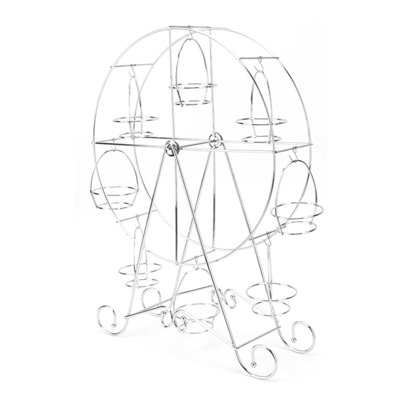 Подставка для капкейков Железная Вращающаяся Колесо на восемь капкейков Стенд для капкейков для DIY Вечеринки по случаю дня рождения
Подставка для капкейков Железная Вращающаяся Колесо на восемь капкейков Стенд для капкейков для DIY Вечеринки по случаю дня рождения