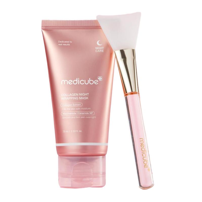 Ночная коллагеновая маска-обертывание MEDICUBE 75 мл (+ Кисть)
Ночная коллагеновая маска-обертывание MEDICUBE 75 мл (+ Кисть)