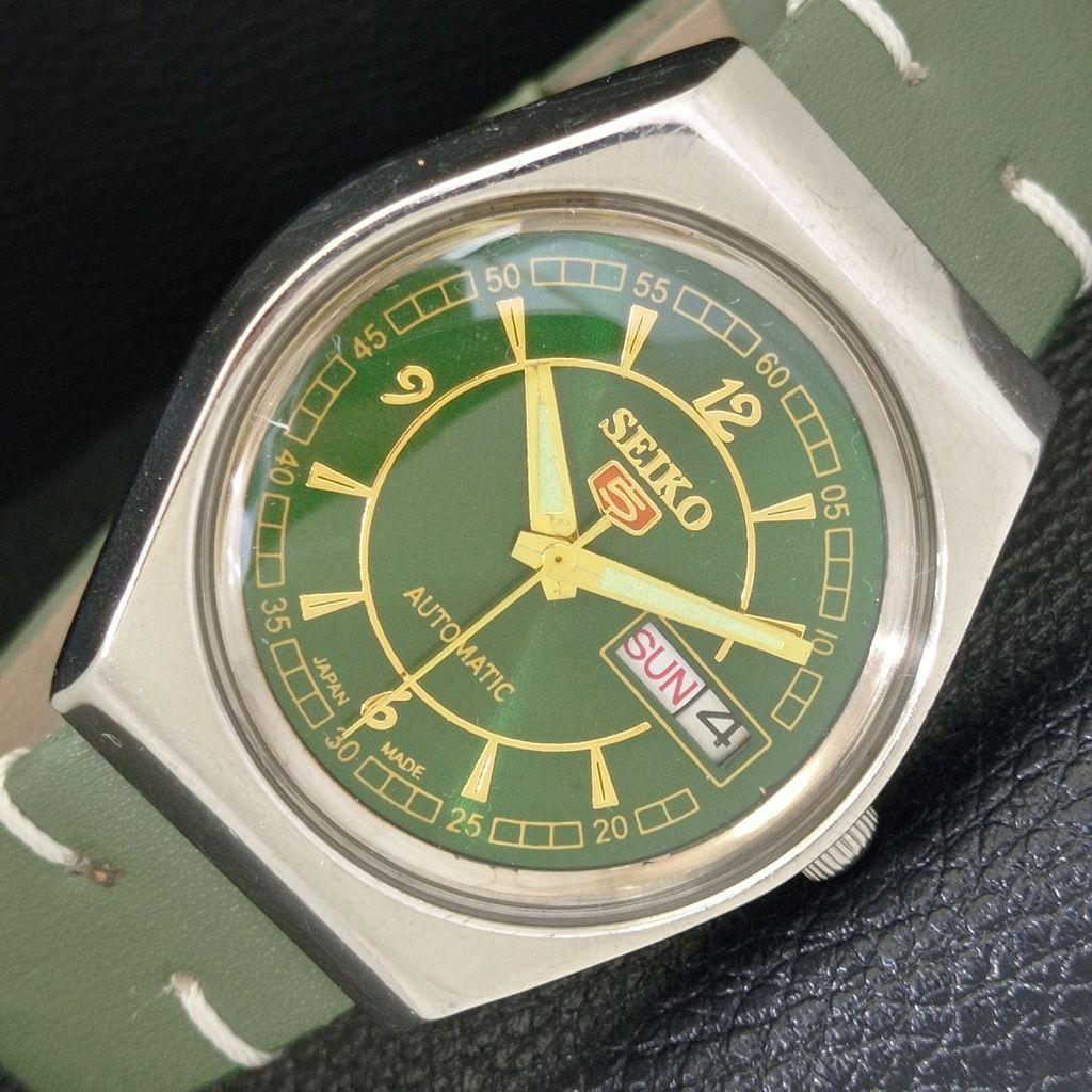 ЯПОНИЯ ВИНТАЖ SEIKO 5 АВТОМАТИЧЕСКИЕ 6309A МУЖСКИЕ ЧАСЫ С ЗЕЛЕНЫМ ЦИФЕРБЛАТОМ a500841-5 R154-a500841
ЯПОНИЯ ВИНТАЖ SEIKO 5 АВТОМАТИЧЕСКИЕ 6309A МУЖСКИЕ ЧАСЫ С ЗЕЛЕНЫМ ЦИФЕРБЛАТОМ a500841-5 R154-a500841