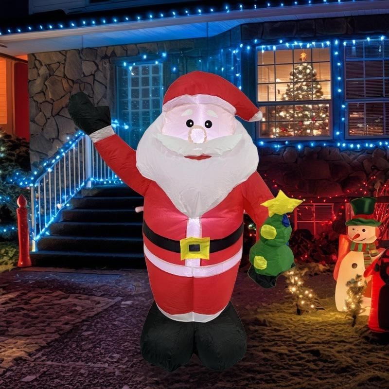 LED Santa Claus Inflatable Christmas Decoration GS (European Standard)
LED Santa Claus Inflatable Christmas Decoration GS (European Standard)