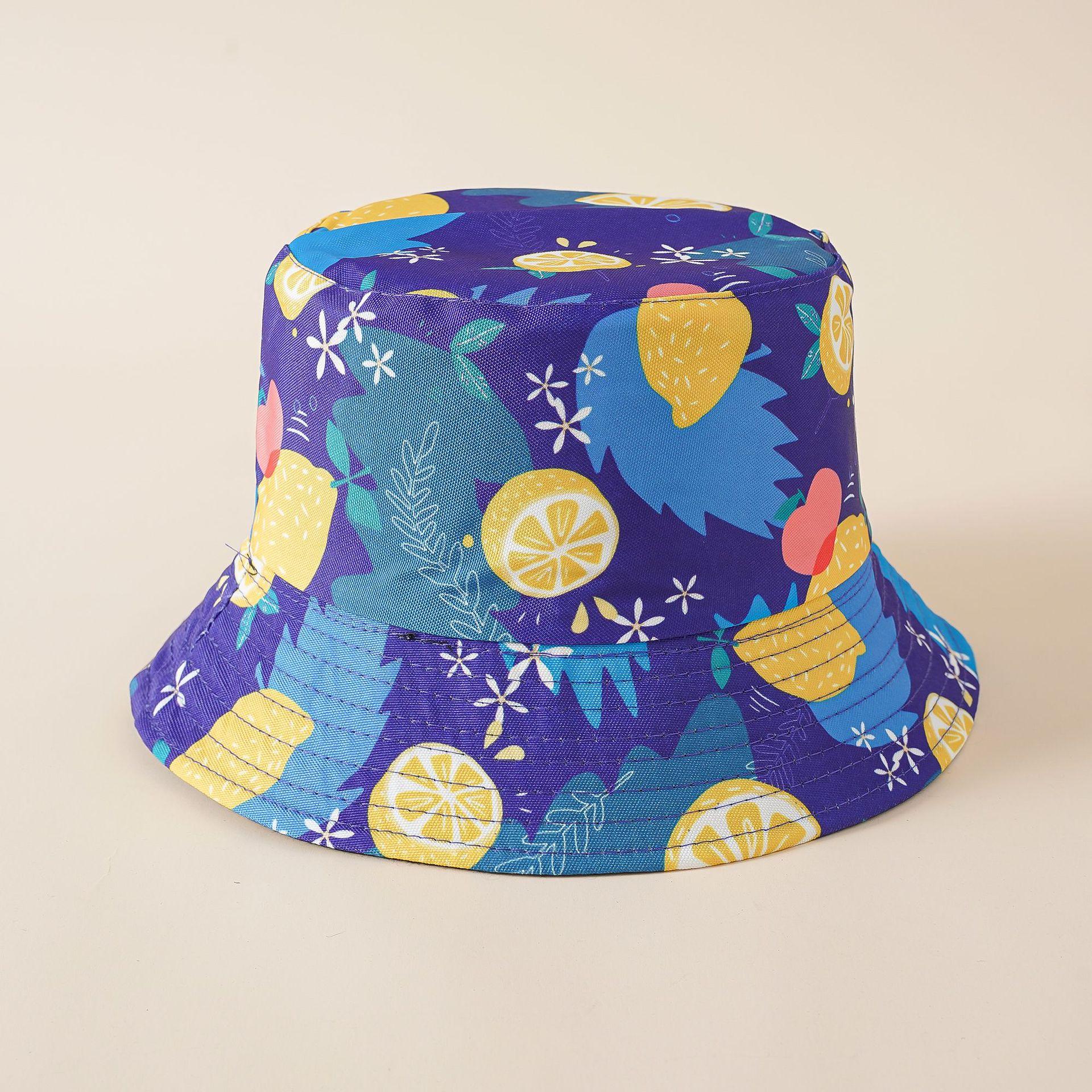 Lemon Pattern Double-Sided Bucket Hat Unisex Spring Summer Sun Protection Hip Hop Fisherman Style Sunshade Hat for Men Women 56-58cm темно-синього кольору
Lemon Pattern Double-Sided Bucket Hat Unisex Spring Summer Sun Protection Hip Hop Fisherman Style Sunshade Hat for Men Women 56-58cm темно-синього кольору