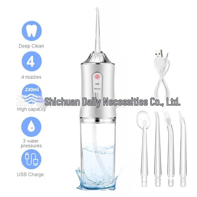Portable Electric Oral Irrigator - Home Water Flosser & Teeth Cleaner for Oral Care
Portable Electric Oral Irrigator - Home Water Flosser & Teeth Cleaner for Oral Care