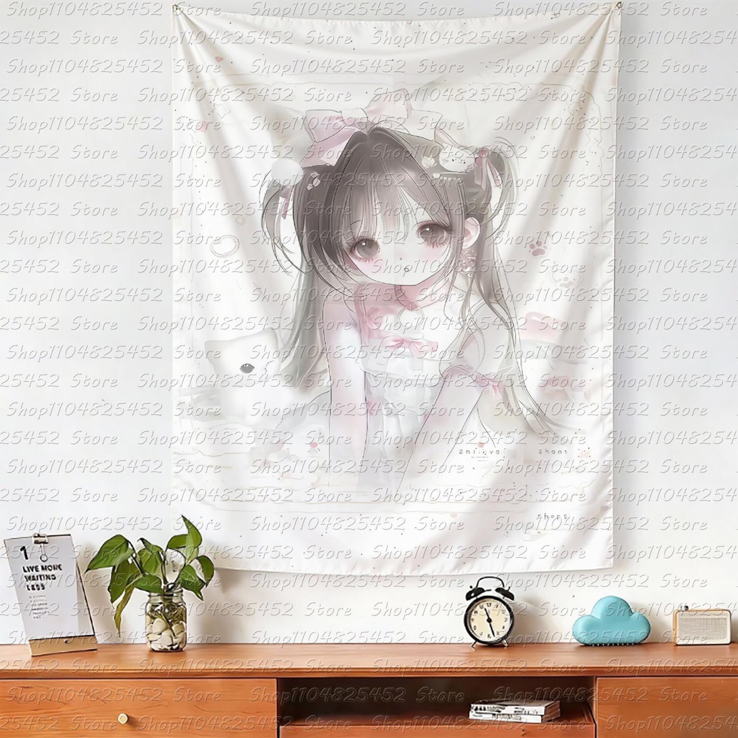 1pc Instagramstyle Kawaiiiiii girl background wall hanging dormitory decoration bedroom bedside decoration tapestry 74x94cm(29x37in)
1pc Instagramstyle Kawaiiiiii girl background wall hanging dormitory decoration bedroom bedside decoration tapestry 74x94cm(29x37in)