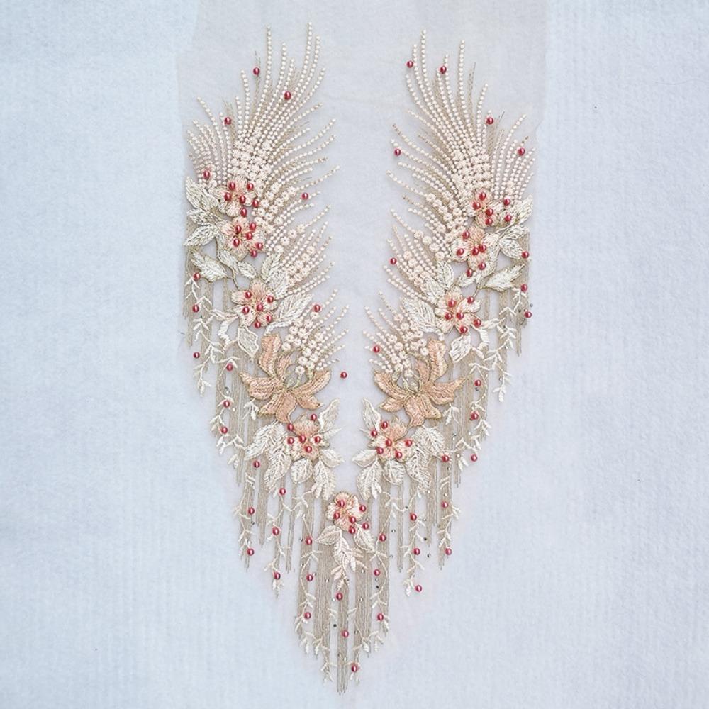 Mesh Bottom Flower Embroidery Patch Floral Design Sew On Applique Lace Fabric DIY Lace Trim Wedding Dress Stickers Boutonniere абрикосовий
Mesh Bottom Flower Embroidery Patch Floral Design Sew On Applique Lace Fabric DIY Lace Trim Wedding Dress Stickers Boutonniere абрикосовий