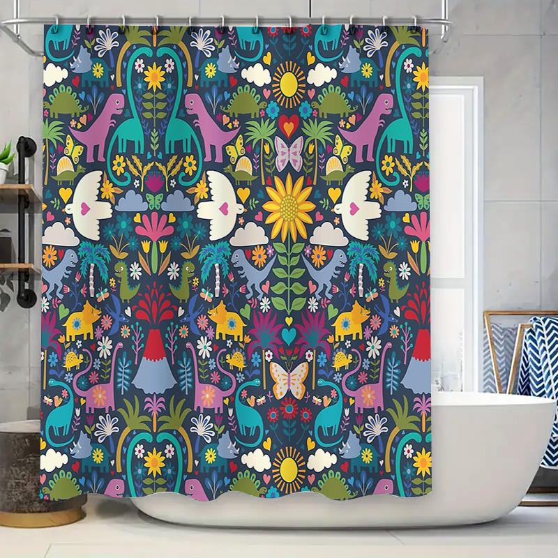 Botanical Shower Curtain Forest Animals Pattern Nature Theme Bathroom Decor Vintage Floral Backdrop Washable Fabric W60H190(CM)-1 Pcs
Botanical Shower Curtain Forest Animals Pattern Nature Theme Bathroom Decor Vintage Floral Backdrop Washable Fabric W60H190(CM)-1 Pcs
