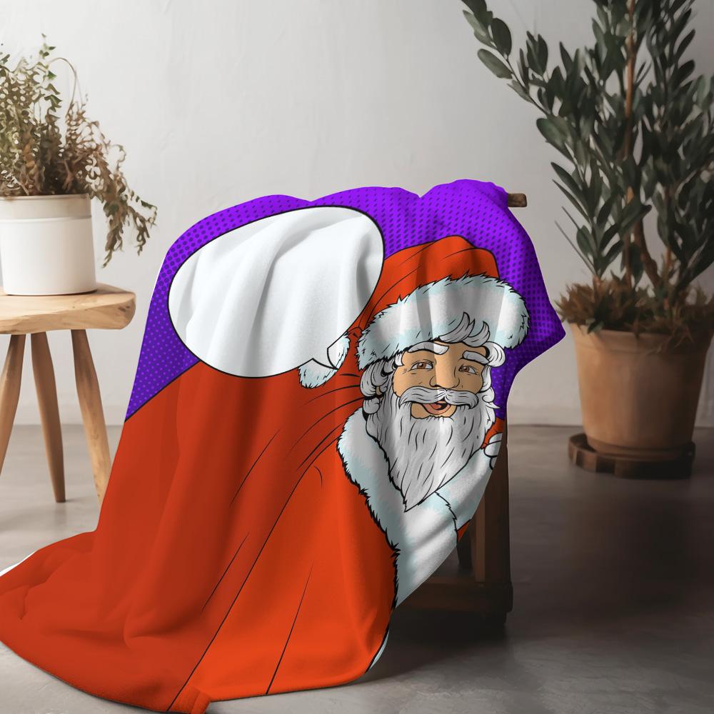 Cozy Throw Blanket Soft Warm Fuzzy Sherpa Fleece Blanket Home Decor Bedding Gift Holiday Christmas Pattern Design 75x90cm
Cozy Throw Blanket Soft Warm Fuzzy Sherpa Fleece Blanket Home Decor Bedding Gift Holiday Christmas Pattern Design 75x90cm