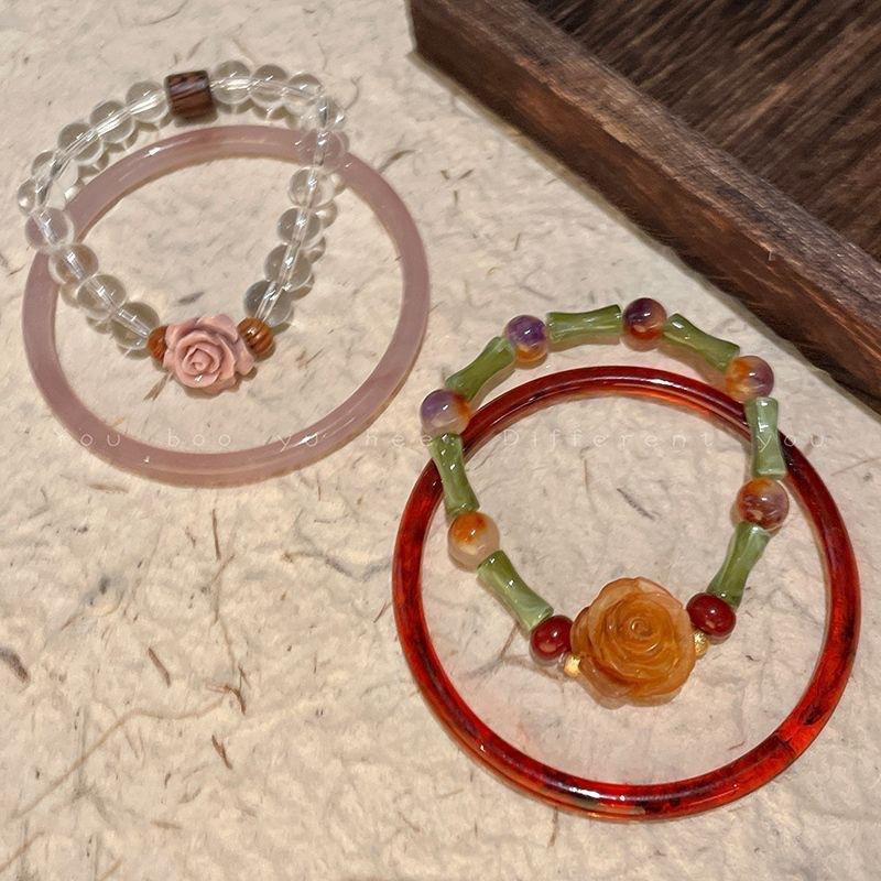 Pink Mist Rose~ Flower Beaded Bracelet Women s Premium Sense Summer Bracelet Temperament Versatile Graduation Season Gift
Pink Mist Rose~ Flower Beaded Bracelet Women s Premium Sense Summer Bracelet Temperament Versatile Graduation Season Gift