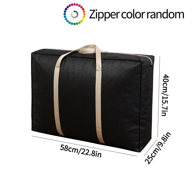 Складная сумка для упаковки багажа большой вместимости, сумка-органайзер для хранения одежды, пыленепроницаемое одеяло, портативная полосатая сумка для хранения при переезде