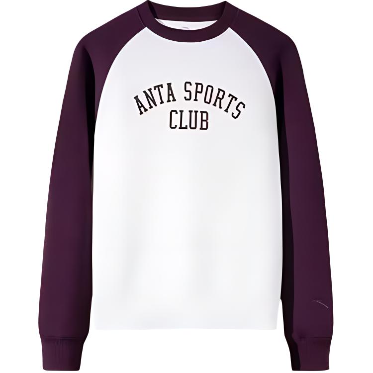 Anta Lifestyle Series Sport Casual Simple Color Block Letter Round Neck Pullover Loose Sweatshirt Women sweatshirt 162448702SS-3 S
Anta Lifestyle Series Sport Casual Simple Color Block Letter Round Neck Pullover Loose Sweatshirt Women sweatshirt 162448702SS-3 S
