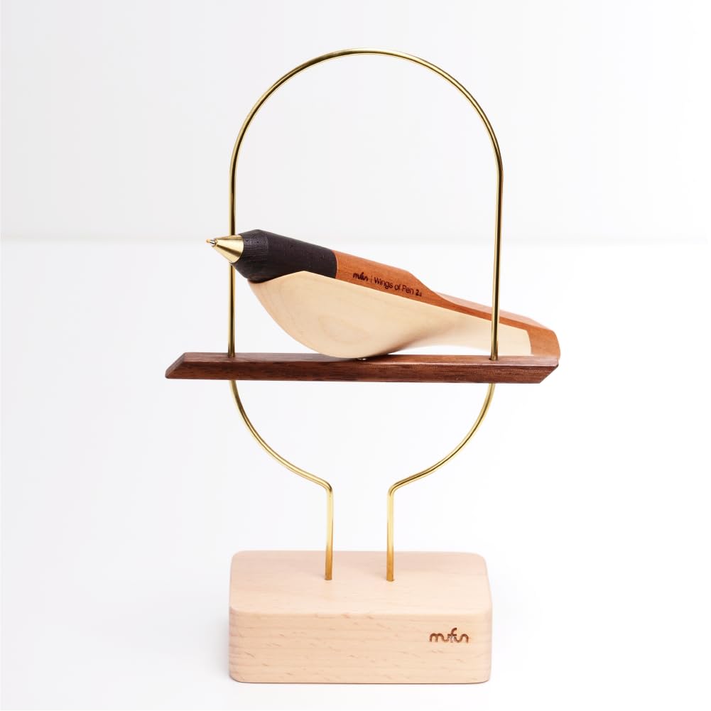 Wings of Pen Sparrow Desk Pen Tweet Wooden Ballpoint Pen Bird Desk Pen Stand Office Desk
Wings of Pen Sparrow Desk Pen Tweet Wooden Ballpoint Pen Bird Desk Pen Stand Office Desk