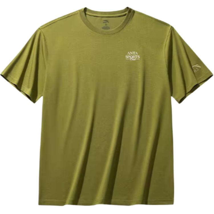 Anta Casual Simple Round Neck Loose Solid Color Short Sleeve T-Shirt Men Tops Recycled-Green 152528150-2 M
Anta Casual Simple Round Neck Loose Solid Color Short Sleeve T-Shirt Men Tops Recycled-Green 152528150-2 M