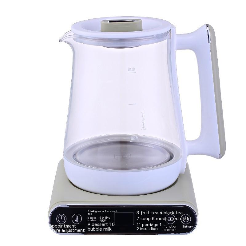 Corbier health pot household decoction pot smart glass water boiling constant temperature tea maker 110V British specifications
Corbier health pot household decoction pot smart glass water boiling constant temperature tea maker 110V British specifications