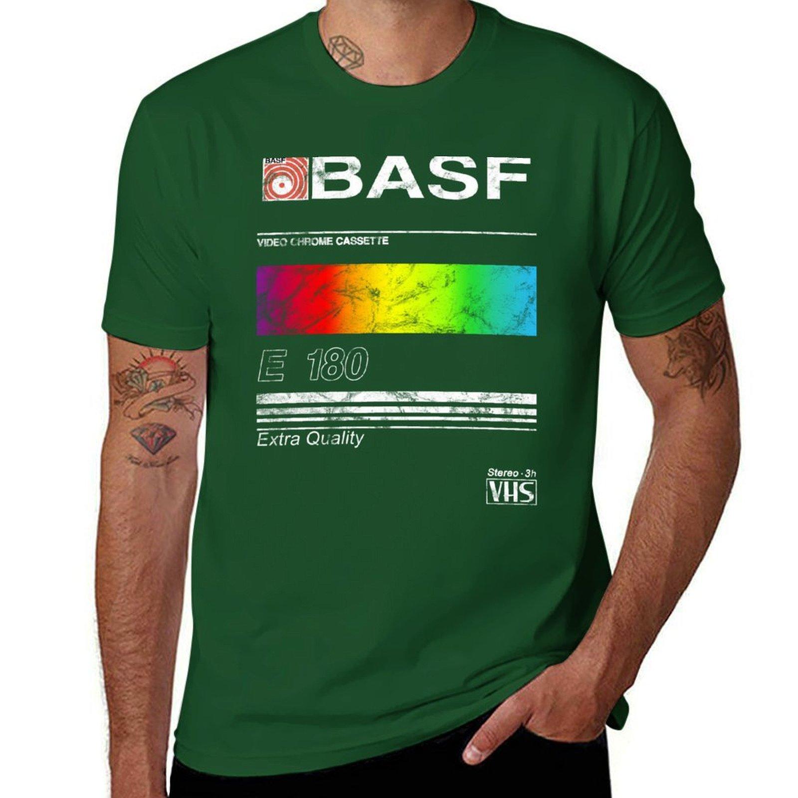 BASF Vintage VHS Cover T-Shirt quick-drying sweat mens clothes 4XL
BASF Vintage VHS Cover T-Shirt quick-drying sweat mens clothes 4XL