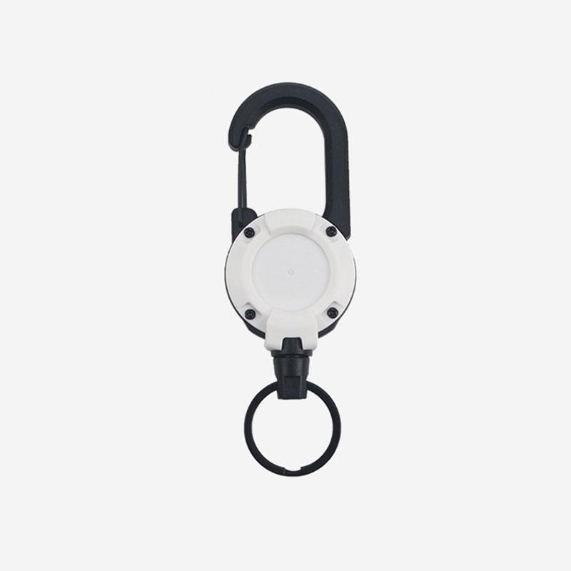 Outdoor Camping Easy Pull Buckle Telescopic Buckle Steel Wire Rope Multifunctional Keychain Camping Rebound Anti Loss Rope Easy Pull white,1pc
Outdoor Camping Easy Pull Buckle Telescopic Buckle Steel Wire Rope Multifunctional Keychain Camping Rebound Anti Loss Rope Easy Pull white,1pc