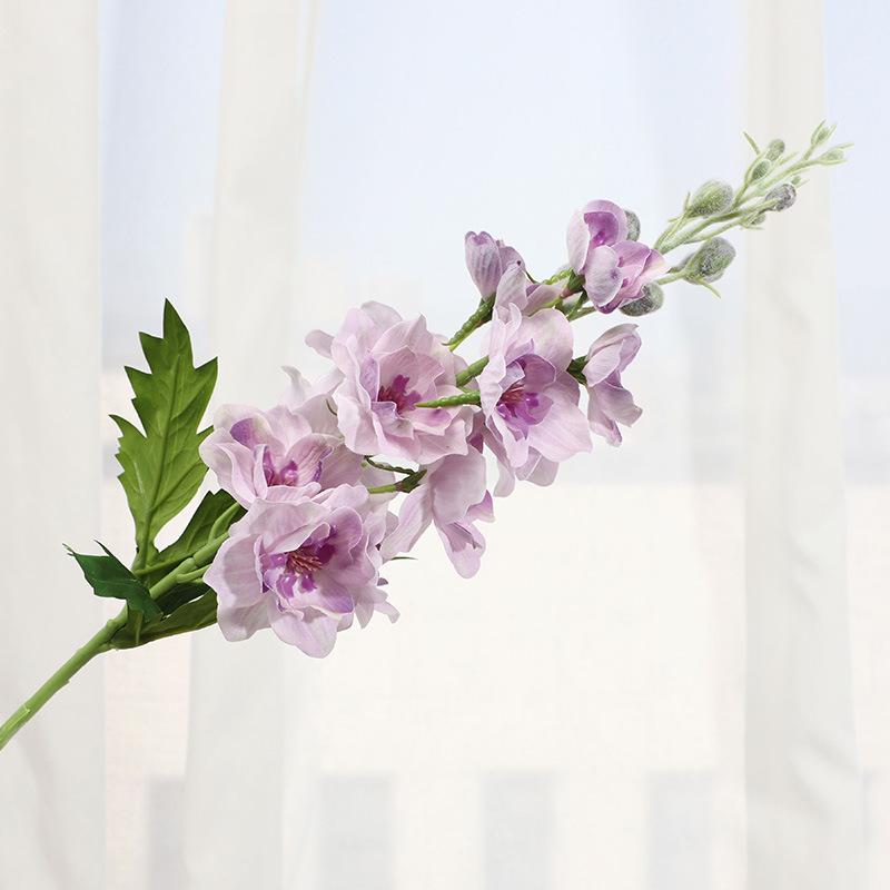 Simulation flower feel moisturizing delphinium, living room fake flower ornament high-end light luxury decorative flower світло-фіолетового кольору
Simulation flower feel moisturizing delphinium, living room fake flower ornament high-end light luxury decorative flower світло-фіолетового кольору