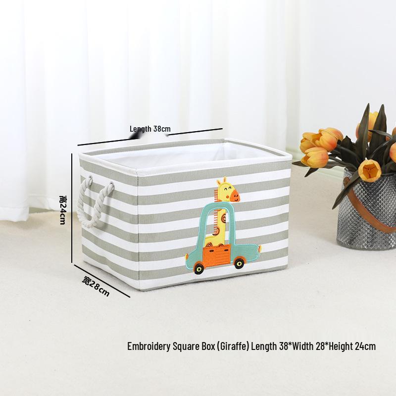 Детская мультяшная тканевая корзина для хранения - Органайзер для игрушек и одежды
Детская мультяшная тканевая корзина для хранения - Органайзер для игрушек и одежды