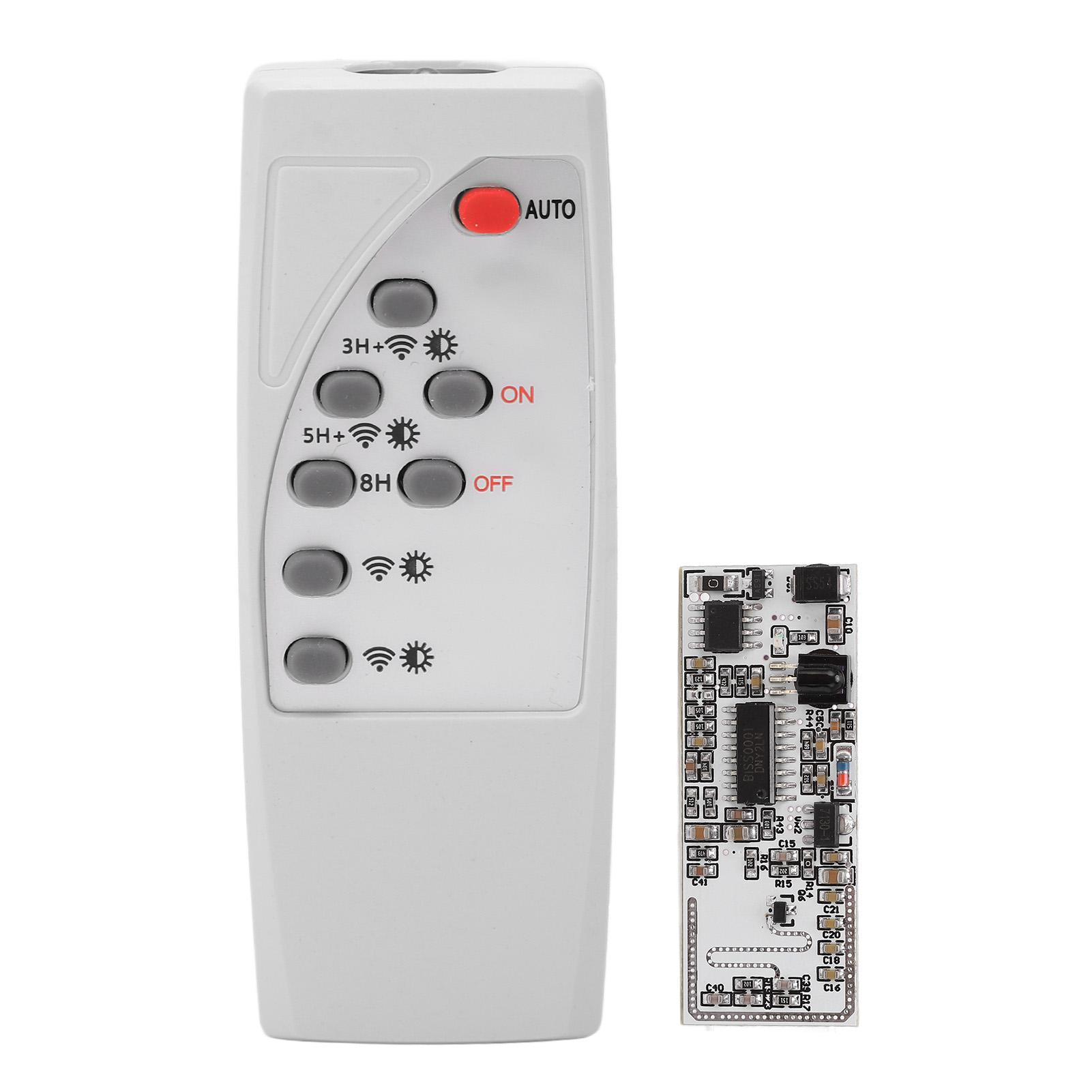 Solar Light Circuit Board Remote Control Sensor Module for 3.2V 6.4V 3.7V 7.4V Batteries
Solar Light Circuit Board Remote Control Sensor Module for 3.2V 6.4V 3.7V 7.4V Batteries