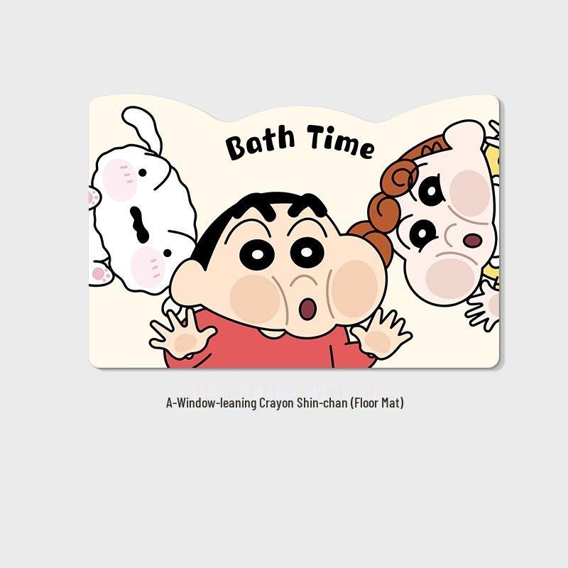 Shin-chan Crayon Cartoon Diatom Mud Floor Mat - Absorbent, Non-slip, Easy-Clean Bath Mat for Home & Bathroom 40x60 cm
Shin-chan Crayon Cartoon Diatom Mud Floor Mat - Absorbent, Non-slip, Easy-Clean Bath Mat for Home & Bathroom 40x60 cm