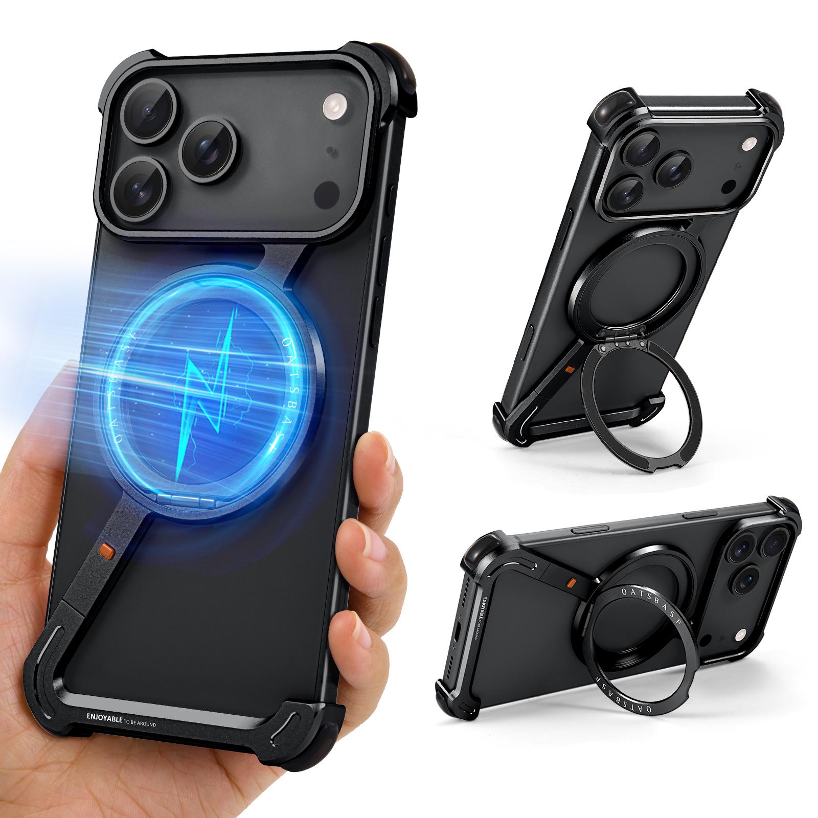 Eary Z Case for iPhone 17 Pro Max 17 Air Wireless Charging for Magsafe Ring Holder 360°Rotate Stand Shockproof Protective Cover iPhone17 чёрный
Eary Z Case for iPhone 17 Pro Max 17 Air Wireless Charging for Magsafe Ring Holder 360°Rotate Stand Shockproof Protective Cover iPhone17 чёрный