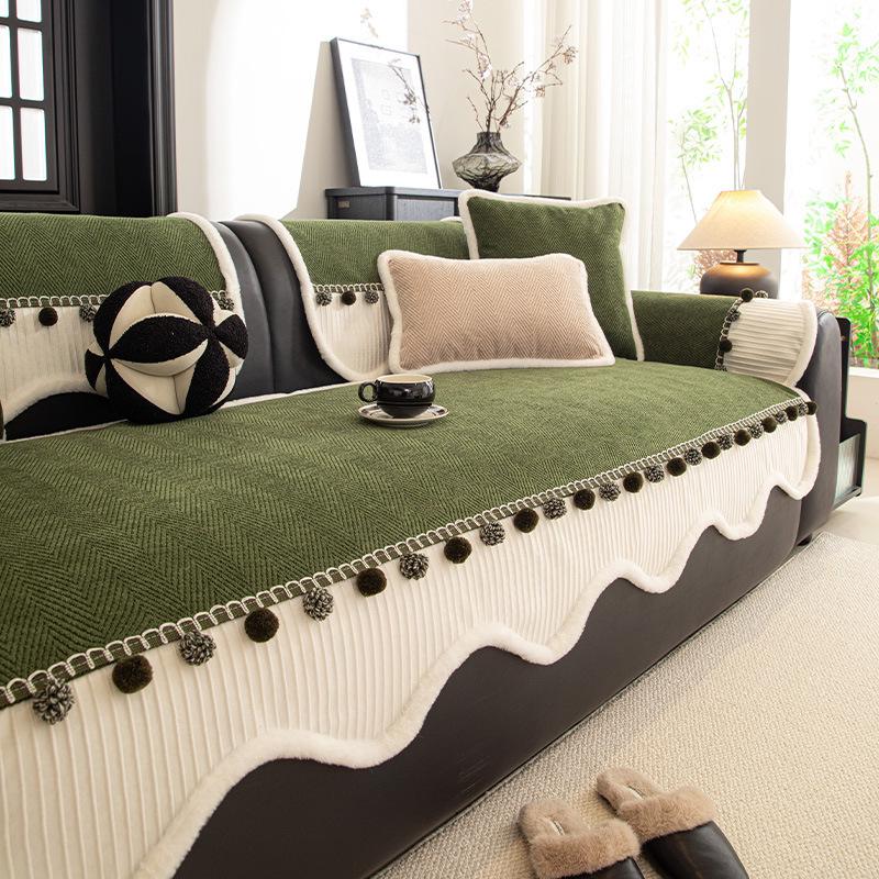 Chenille Sofa Cushion Cover, Non-slip, All-Season, Modern Fit for Fabric and Leather Sofas 30*50cm Lumbar Pillowcase
Chenille Sofa Cushion Cover, Non-slip, All-Season, Modern Fit for Fabric and Leather Sofas 30*50cm Lumbar Pillowcase