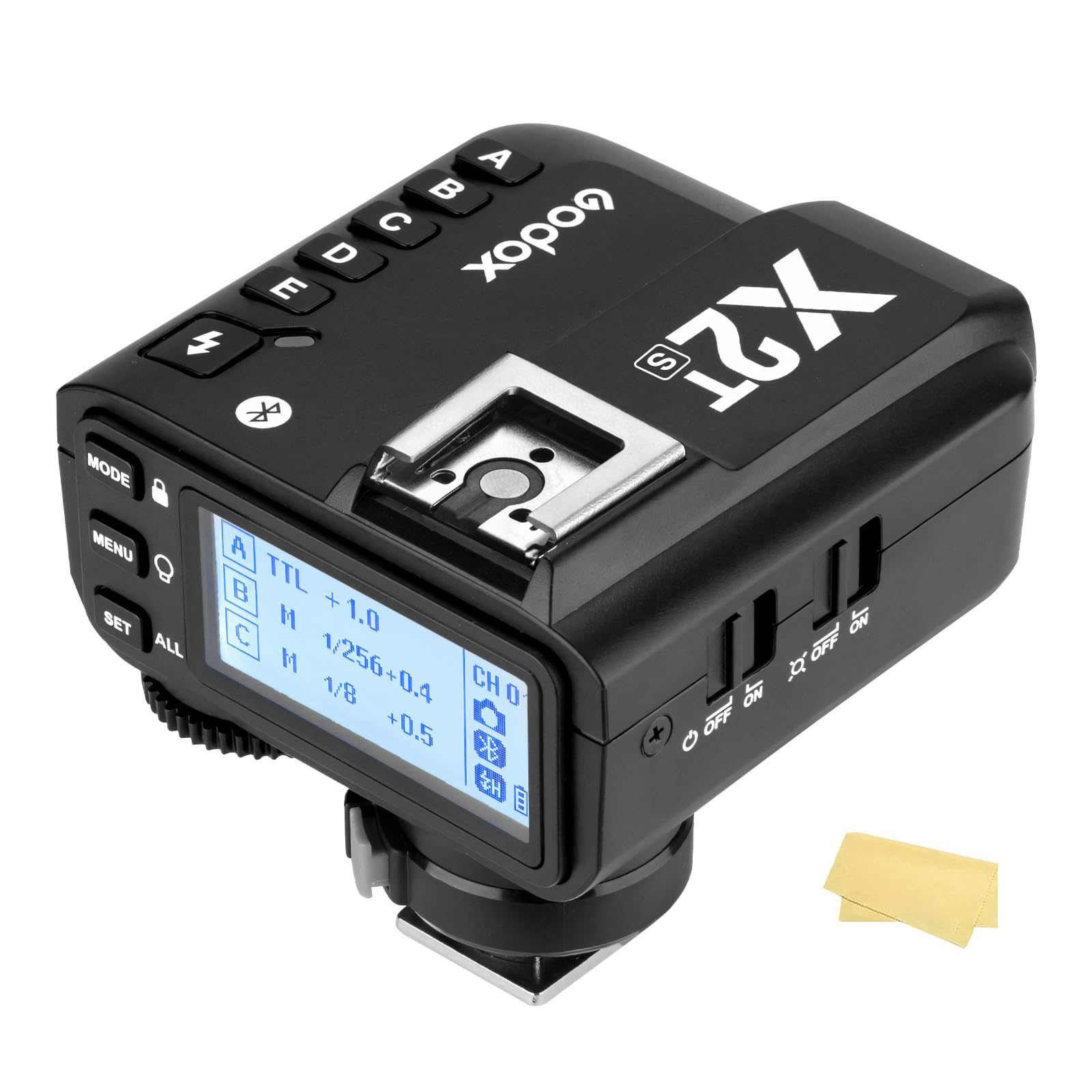 GODOX Sony Transmitter Flash Trigger High Speed Sync HSS TCM Function Monoblock Strobe Compatible with Sony Cameras Qualified Billing Available X2T-S
GODOX Sony Transmitter Flash Trigger High Speed Sync HSS TCM Function Monoblock Strobe Compatible with Sony Cameras Qualified Billing Available X2T-S