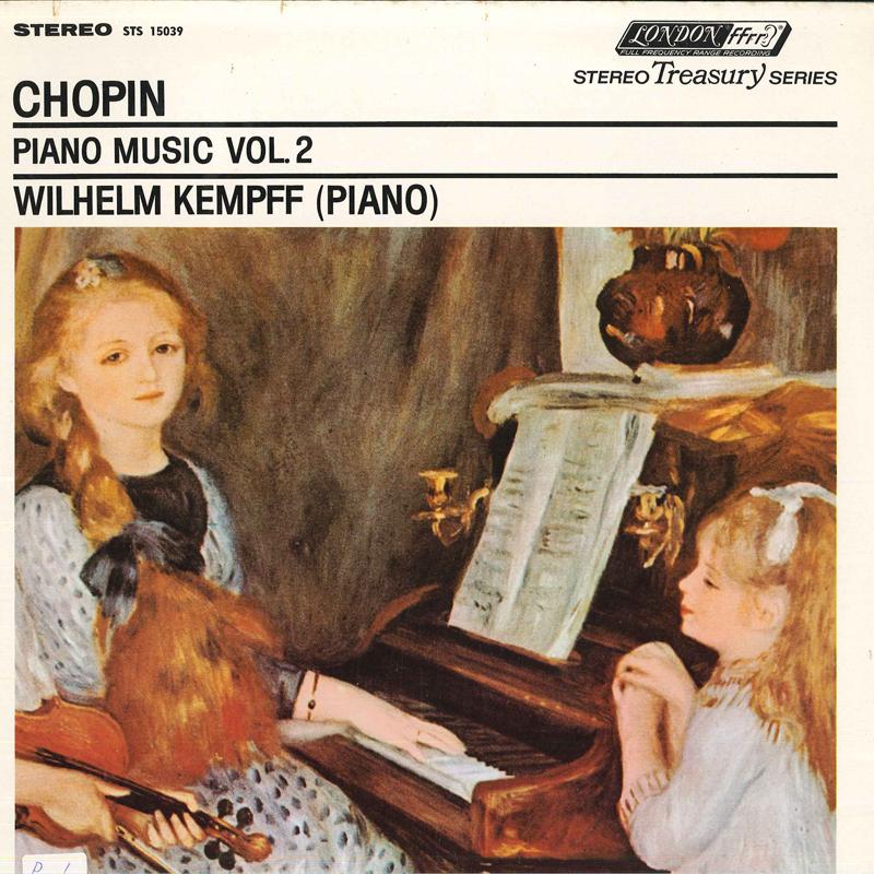 LP Record FRDRIC CHOPIN / WILHELM KEMPFF - Piano Music Of Chopin Vol. II STS15039 London Records 1967 US Classical Used
LP Record FRDRIC CHOPIN / WILHELM KEMPFF - Piano Music Of Chopin Vol. II STS15039 London Records 1967 US Classical Used
