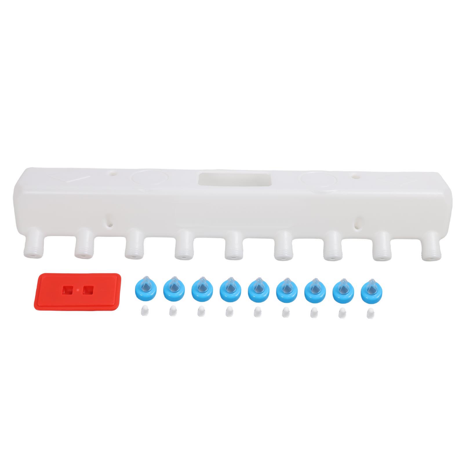 Lamb Drink Feeder Raising Equipment 9 Nipples Enhanced Comfort Easy Cleaning Livestock Teat Milk
Lamb Drink Feeder Raising Equipment 9 Nipples Enhanced Comfort Easy Cleaning Livestock Teat Milk
