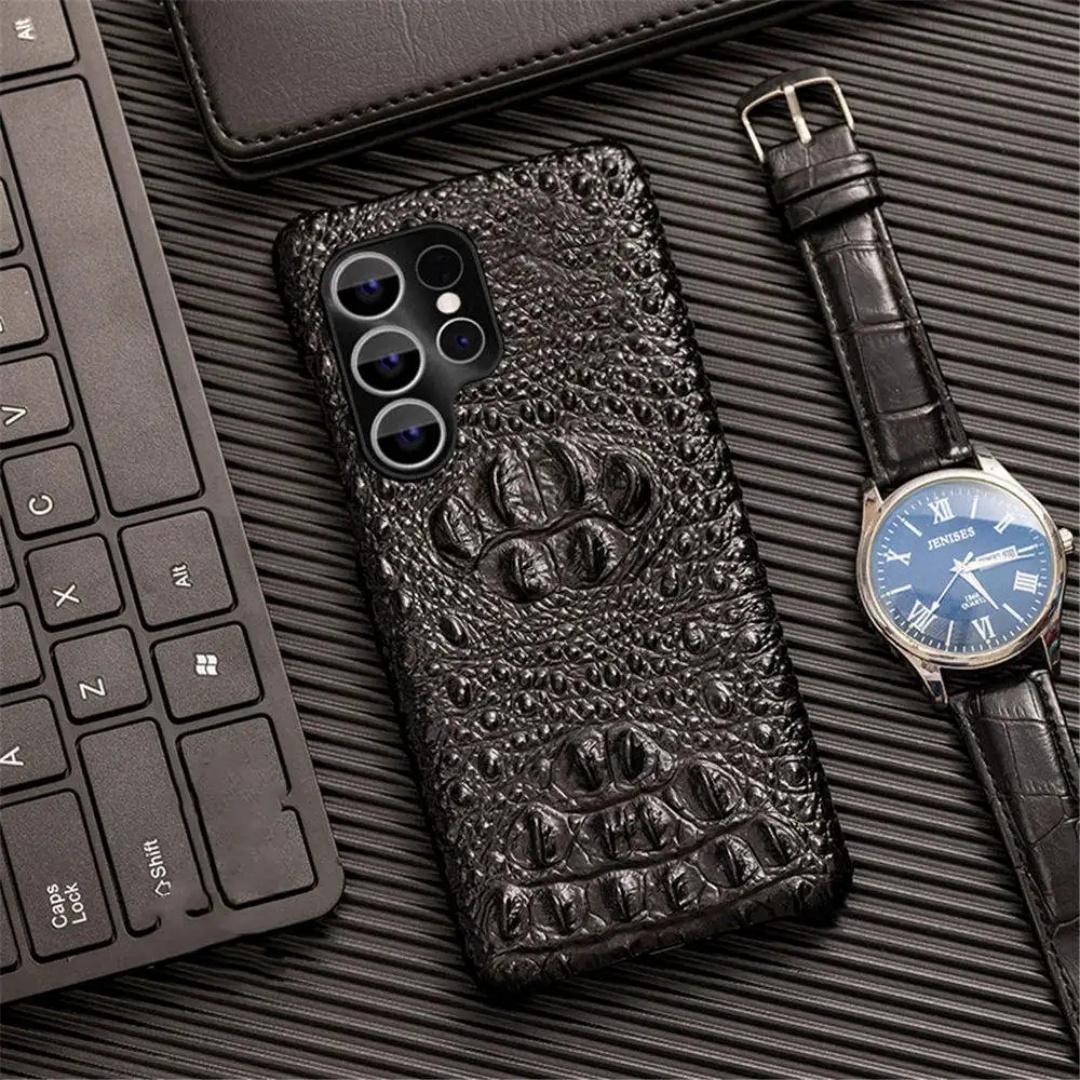 Оригинальный Тонкий Чехол из Натуральной Коровьей Кожи Для Samsung Galaxy S10 S20 S21 S22 S23 S24 S25 Plus Ultra 3D Чехол-Накладка с Рисунком Крокодиловой Черепа Genuine Leather&Galaxy S10 чёрный
Оригинальный Тонкий Чехол из Натуральной Коровьей Кожи Для Samsung Galaxy S10 S20 S21 S22 S23 S24 S25 Plus Ultra 3D Чехол-Накладка с Рисунком Крокодиловой Черепа Genuine Leather&Galaxy S10 чёрный