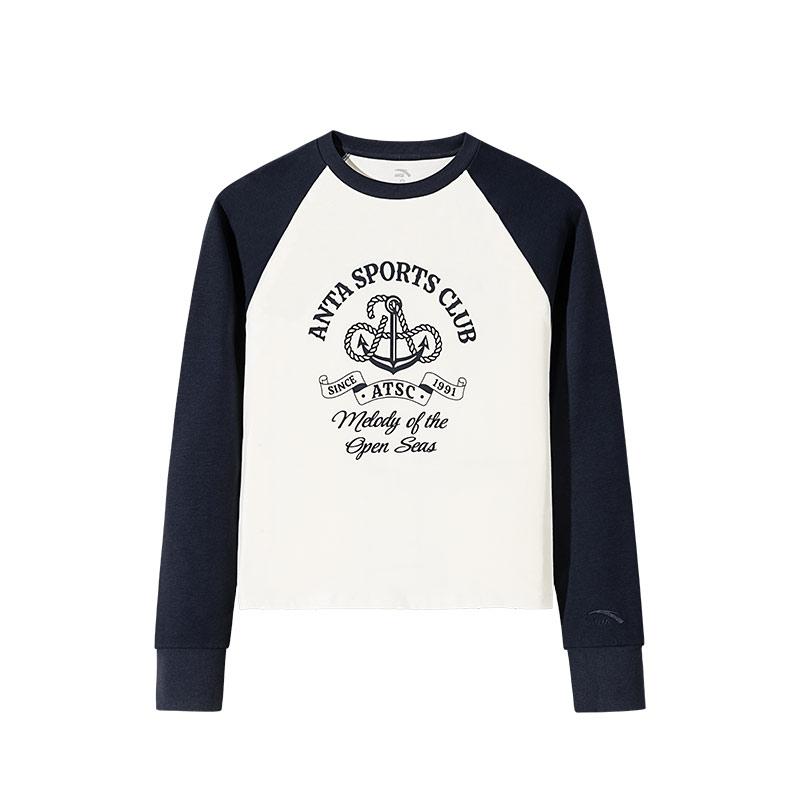 Anta Comfortable Breathable Patchwork Letter Round Neck Long Sleeve T-Shirt Women Tops Warm-Jade-White Su-Ma-Blue 162518402-1 L
Anta Comfortable Breathable Patchwork Letter Round Neck Long Sleeve T-Shirt Women Tops Warm-Jade-White Su-Ma-Blue 162518402-1 L