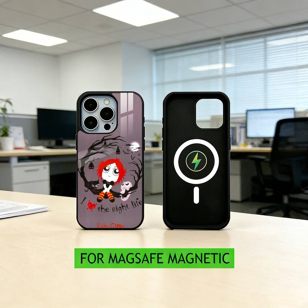 Ruby G-Gloom And Doom K-Kitty Phone Case For iPhone17,16,15,14,13,12,11 Plus,Pro Magnetic For Magsafe Wireless Charging iphone16e
Ruby G-Gloom And Doom K-Kitty Phone Case For iPhone17,16,15,14,13,12,11 Plus,Pro Magnetic For Magsafe Wireless Charging iphone16e