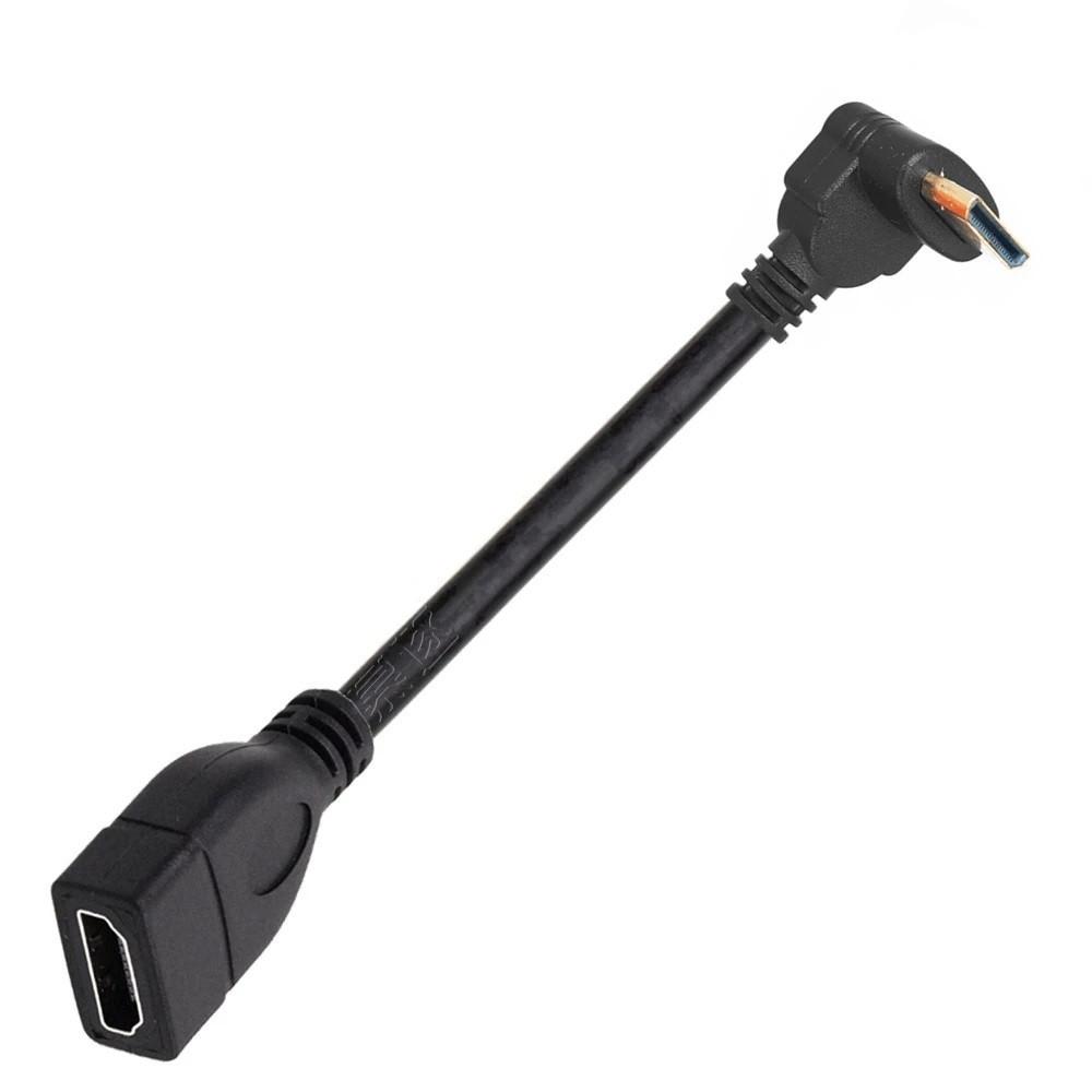 Перехідник SUNROZ кабель 90 ° Mini HDMI Male - HDMI Female 1080P Full HD V1.4, Вниз (A486890)
Перехідник SUNROZ кабель 90 ° Mini HDMI Male - HDMI Female 1080P Full HD V1.4, Вниз (A486890)