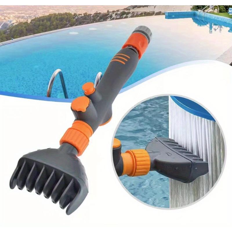 1pc Instantly Removes Debris Dirt Heavy Duty Durable High-Performance Cartridge Cleaner for Spa Swimming Pool Filters-Essential M сірий
1pc Instantly Removes Debris Dirt Heavy Duty Durable High-Performance Cartridge Cleaner for Spa Swimming Pool Filters-Essential M сірий