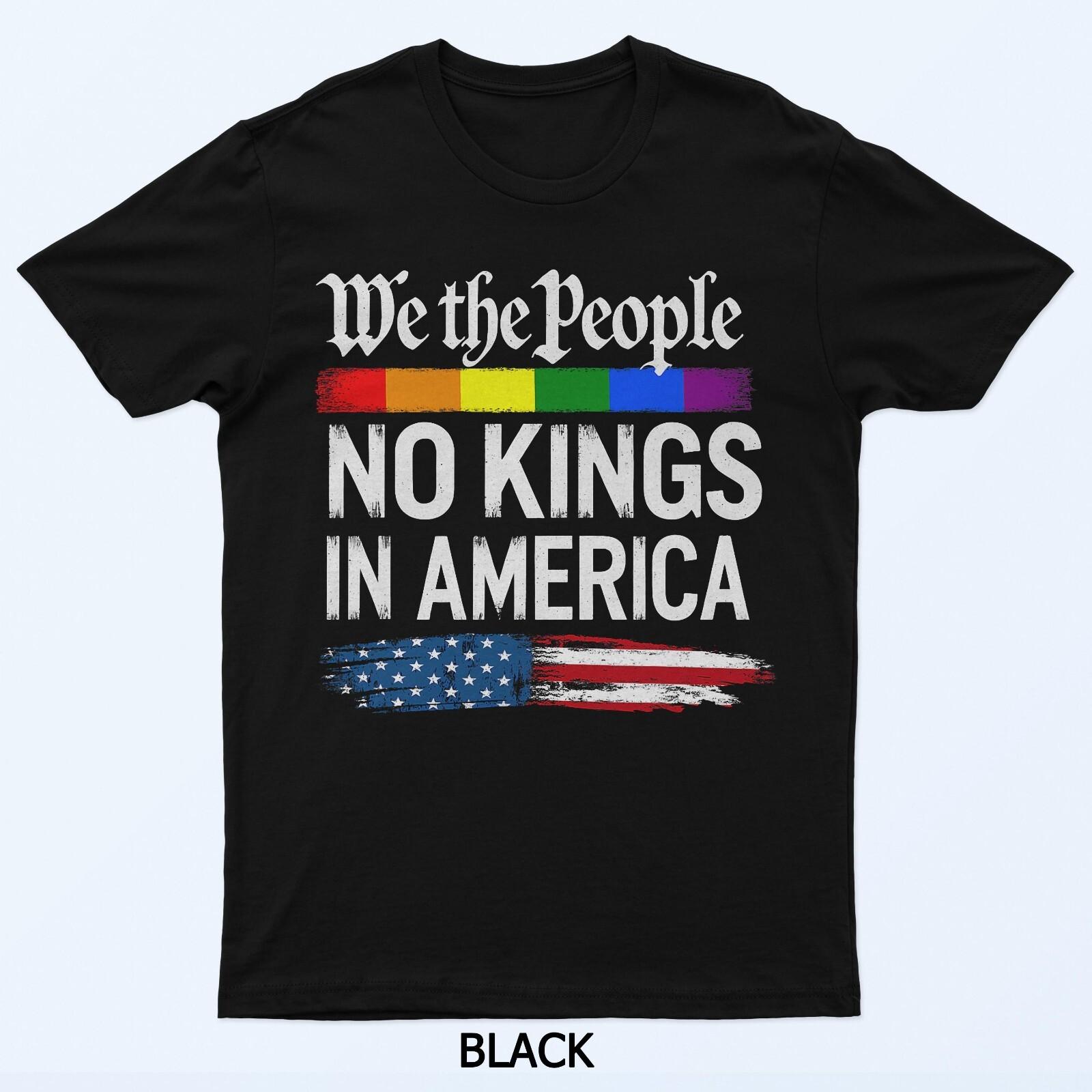 No Kings In America We The People Political Men Women T-Shirt 4XL
No Kings In America We The People Political Men Women T-Shirt 4XL