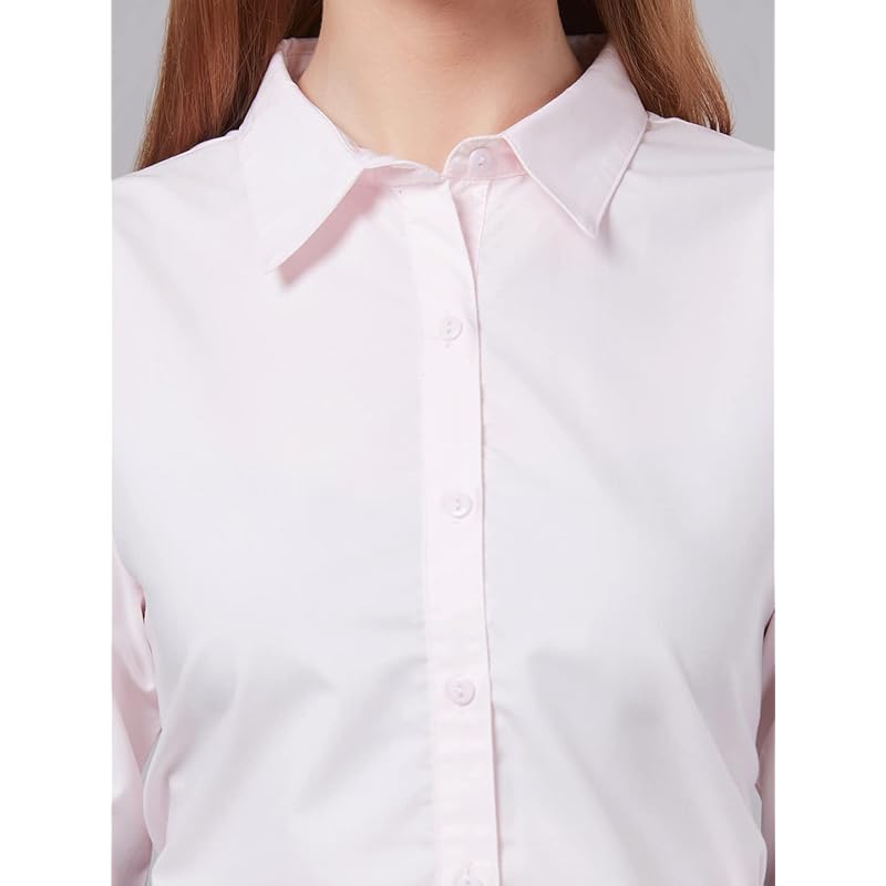 Style Quotient Women Solid Pastel Pink Polycotton Regular Formal Shirt S розовый
Style Quotient Women Solid Pastel Pink Polycotton Regular Formal Shirt S розовый