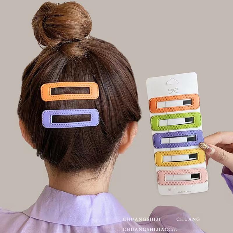5шт / набор квадратных заколок для волос простой темперамент заколка для волос боковая заколка челка заколка девушка шпилька головной убор Лето BB заколка аксессуары для волос аксессуары
5шт / набор квадратных заколок для волос простой темперамент заколка для волос боковая заколка челка заколка девушка шпилька головной убор Лето BB заколка аксессуары для волос аксессуары
