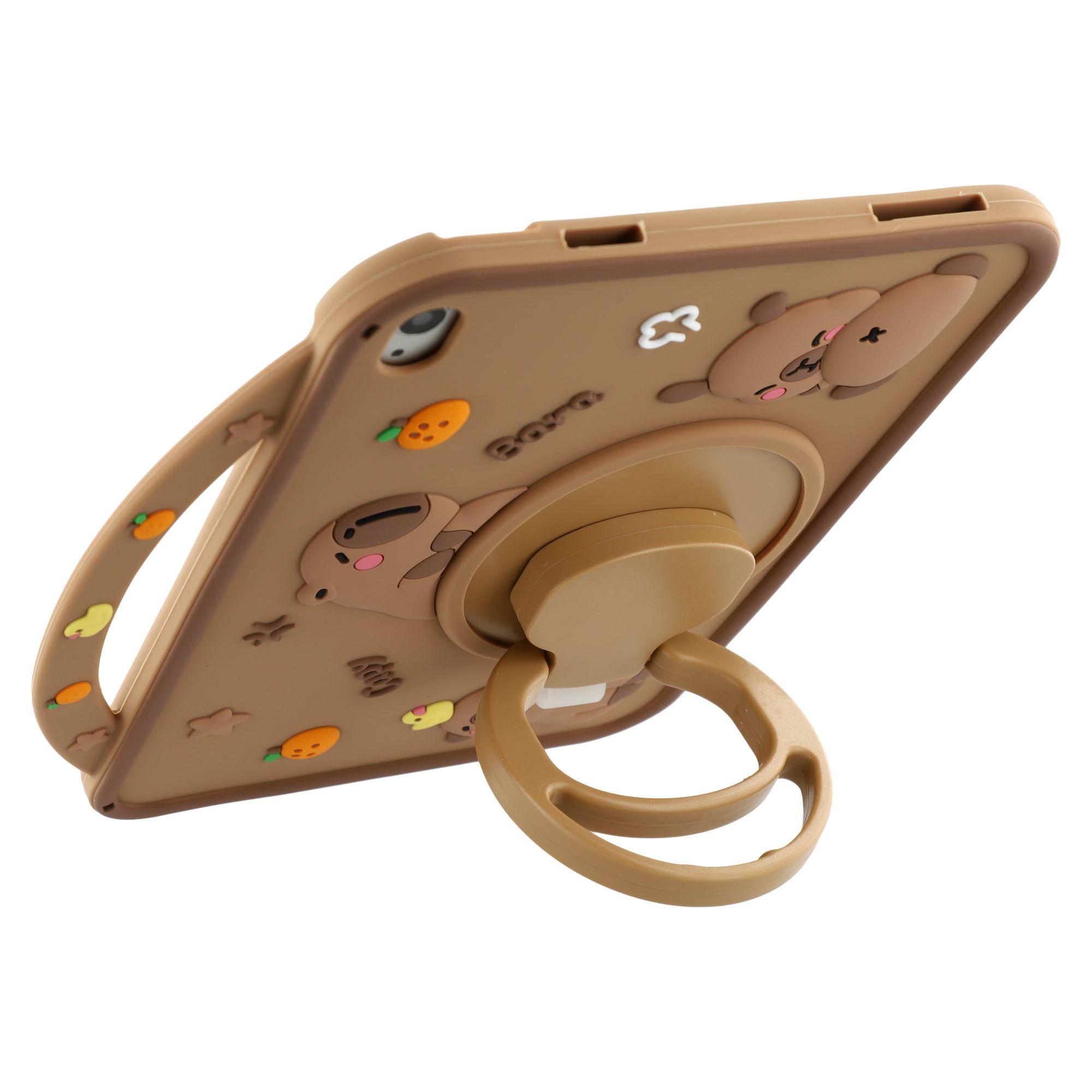 For iPad (2025)/10.9 (2022) Silicone Case with Handle 360 Degree Rotating Kickstand Protective Cover Capybara Pattern Type A
For iPad (2025)/10.9 (2022) Silicone Case with Handle 360 Degree Rotating Kickstand Protective Cover Capybara Pattern Type A
