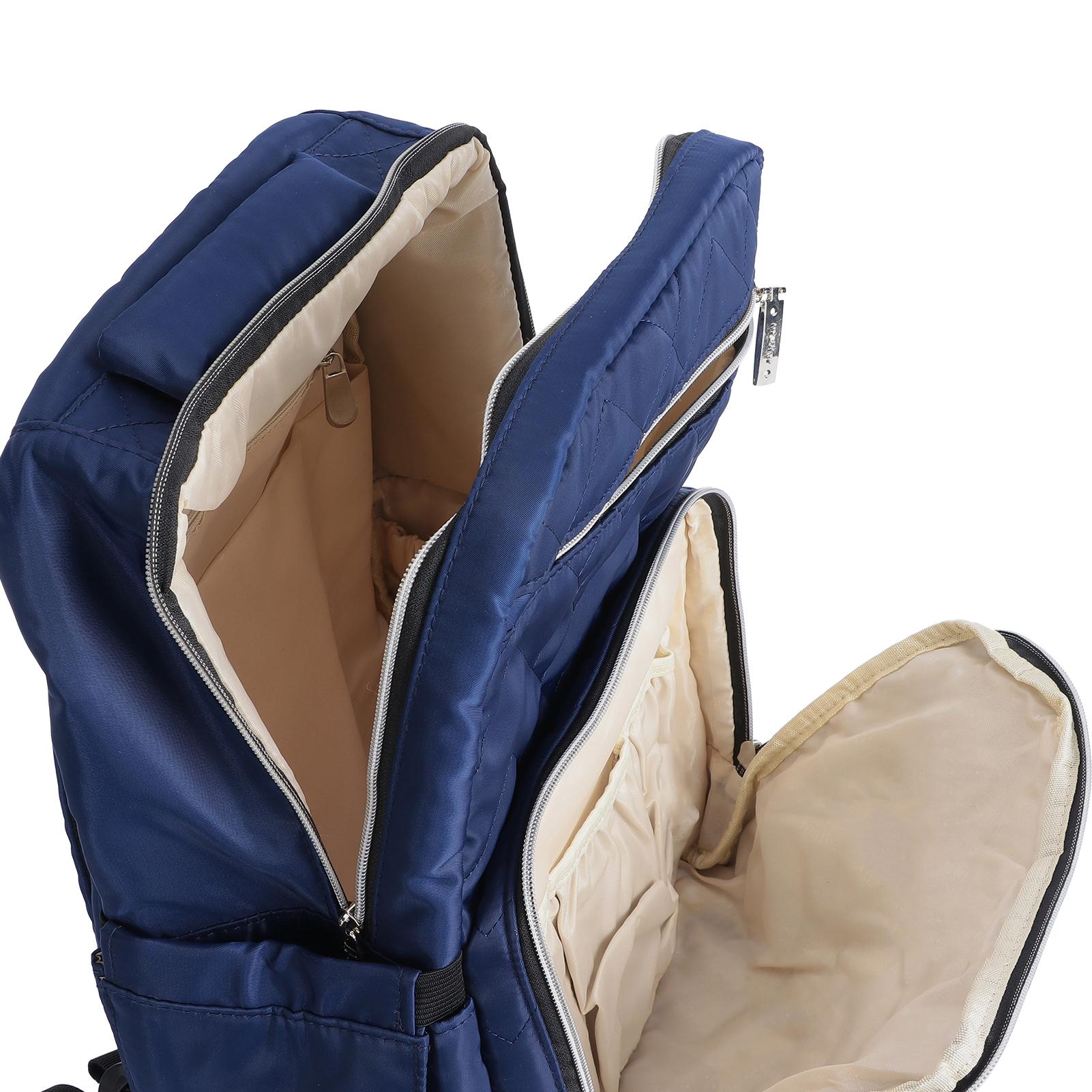 Travel Nappy Bag Waterproof Large Capacity MultiFunctional Milk Bottle Diaper Backpack(Blue )
Travel Nappy Bag Waterproof Large Capacity MultiFunctional Milk Bottle Diaper Backpack(Blue )