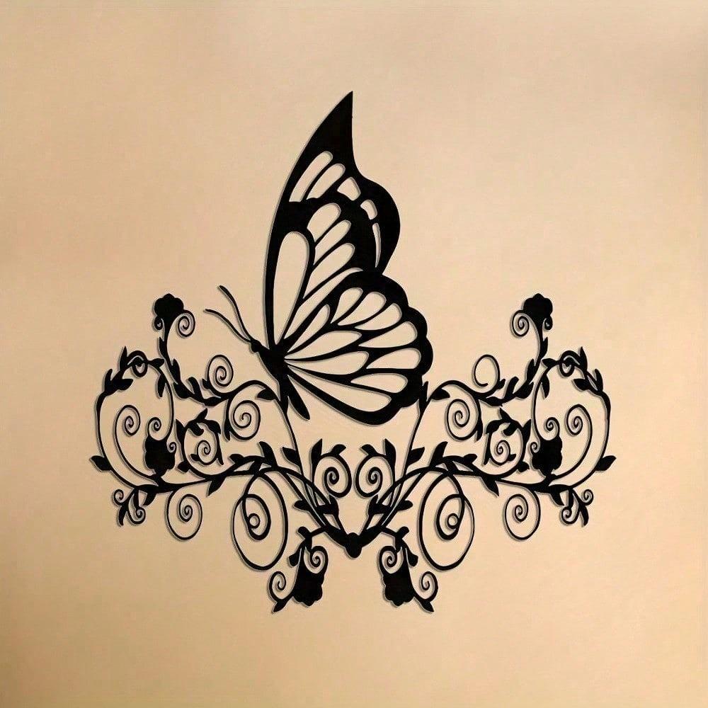 1 черная бабочка на симметричном железном искусстве. Минималистское настенное искусство из металла в виде железного цветка. Современный домашний декор для спальни, гостиной или ванной комнаты. TY7319 разноцветный
1 черная бабочка на симметричном железном искусстве. Минималистское настенное искусство из металла в виде железного цветка. Современный домашний декор для спальни, гостиной или ванной комнаты. TY7319 разноцветный