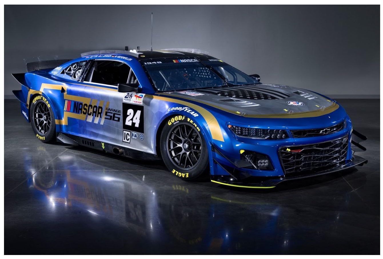 TSM MODEL Garage 56 Chevrolet Camaro ZL1 24 часа Ле-Мана 2023 Hendrick Motorsports Готовое изделие 1/43 #24
TSM MODEL Garage 56 Chevrolet Camaro ZL1 24 часа Ле-Мана 2023 Hendrick Motorsports Готовое изделие 1/43 #24
