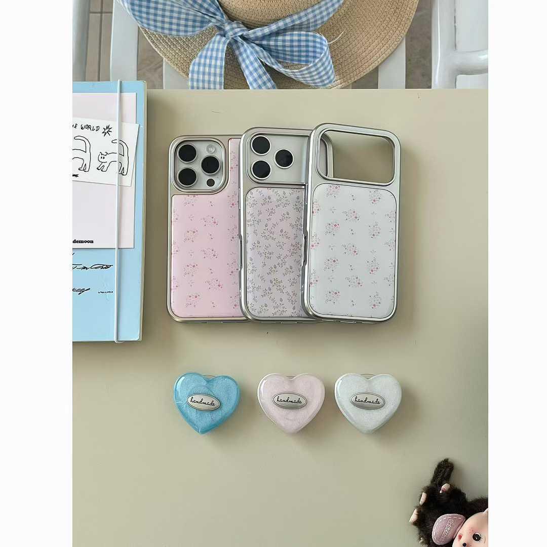 Gentle Ins Floral Heart Stand Case for iPhone 16/15/14/17 Pro Max 14
Gentle Ins Floral Heart Stand Case for iPhone 16/15/14/17 Pro Max 14
