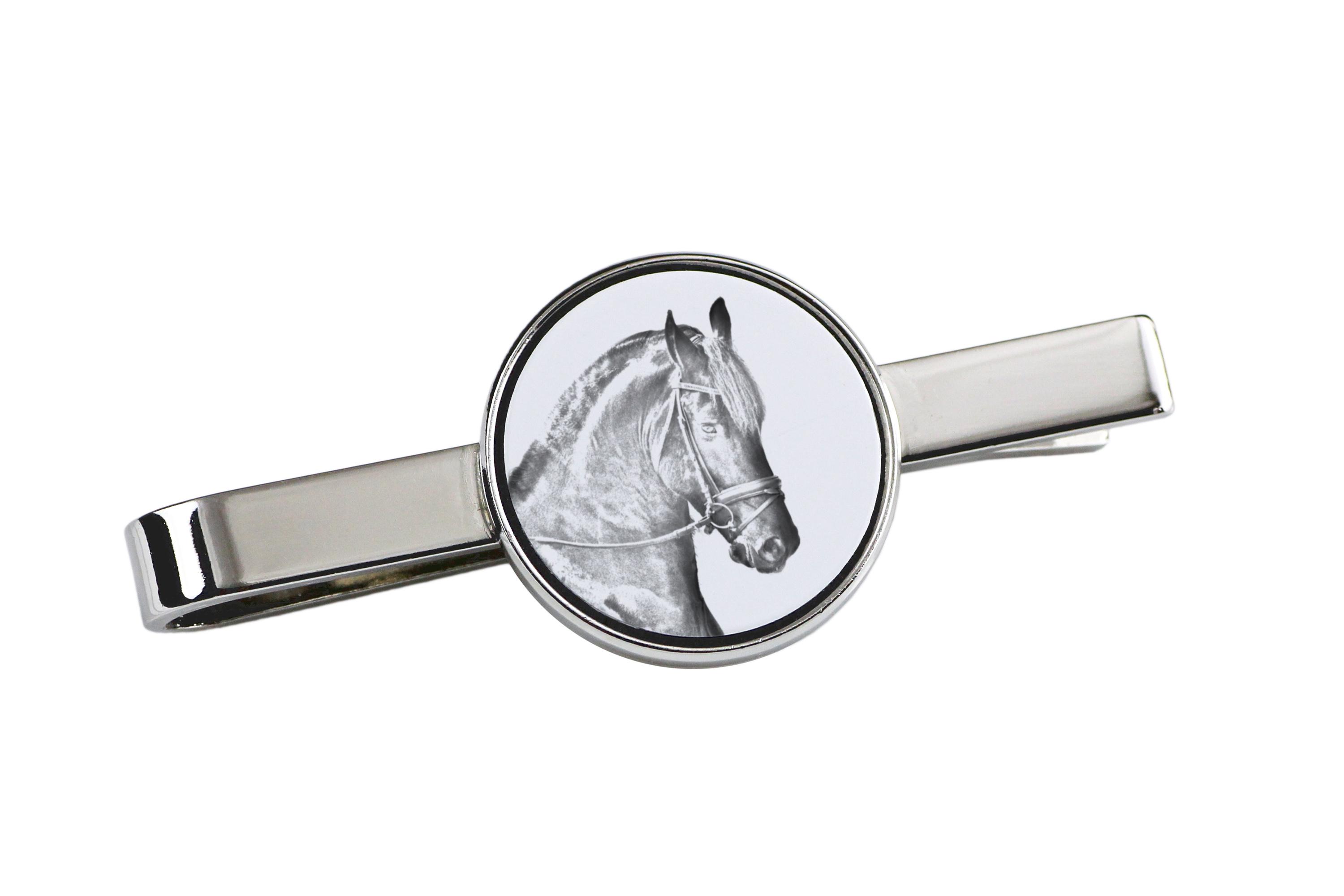 Friesian horse I - tie clip with a horse, personalized tie clip, a unique gift for a man from the Art-Dog brand срібний
Friesian horse I - tie clip with a horse, personalized tie clip, a unique gift for a man from the Art-Dog brand срібний