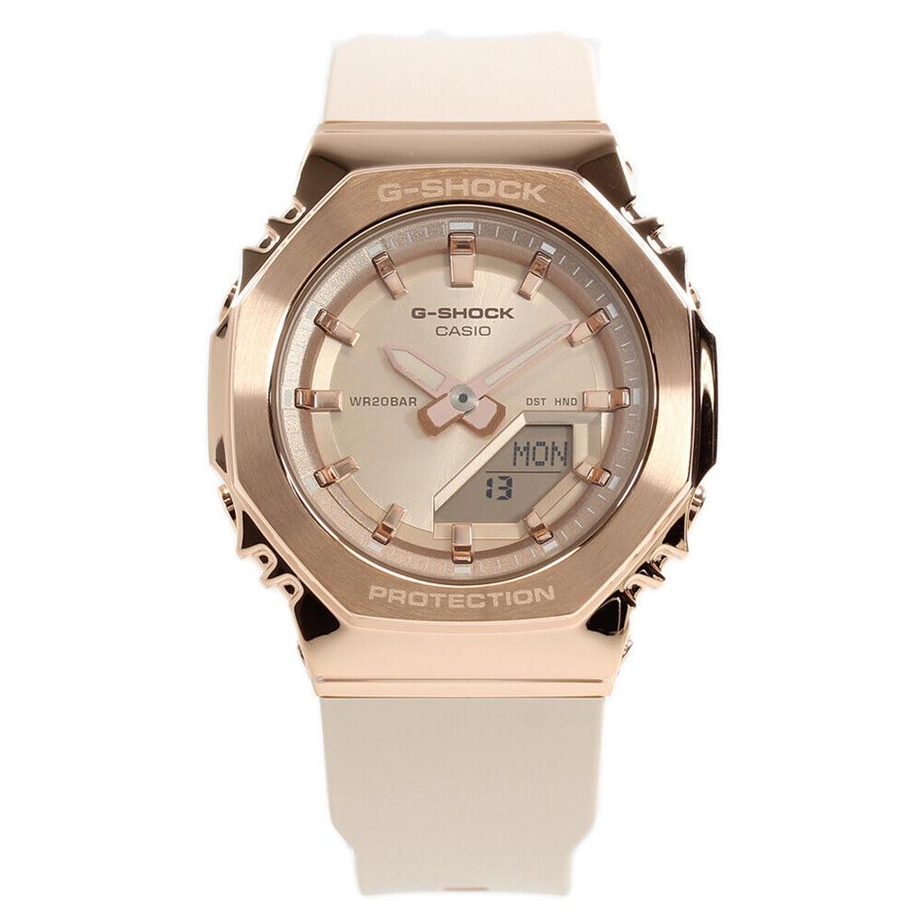 Casio G-Shock Analog Digital Bio-Based Resin Strap Rose Gold Dial Quartz GM-S2110PG-4A 200M Women s Watch золотий
Casio G-Shock Analog Digital Bio-Based Resin Strap Rose Gold Dial Quartz GM-S2110PG-4A 200M Women s Watch золотий