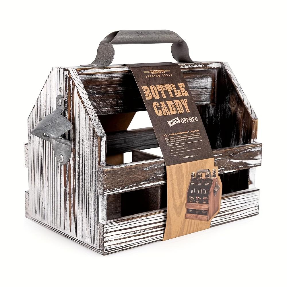 Ретро Деревянная Корзина для Пива Вместимостью 6 Бутылок со Встроенными Съемными Металлическими Открывалками из Чугуна, Переработанное Дерево, Идеально для Дня Труда, Подарков на День Отца Vintage
Ретро Деревянная Корзина для Пива Вместимостью 6 Бутылок со Встроенными Съемными Металлическими Открывалками из Чугуна, Переработанное Дерево, Идеально для Дня Труда, Подарков на День Отца Vintage