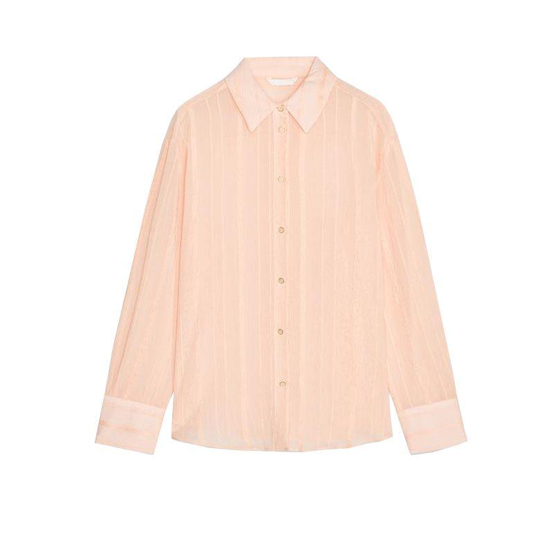 Летний Новый Продукт Женская Одежда Однорядная Многопряжечная Полоска Элегантный Минималистичный Рубашка Топы с Лацканами с Длинным Рукавом 3564069 Peach L
Летний Новый Продукт Женская Одежда Однорядная Многопряжечная Полоска Элегантный Минималистичный Рубашка Топы с Лацканами с Длинным Рукавом 3564069 Peach L