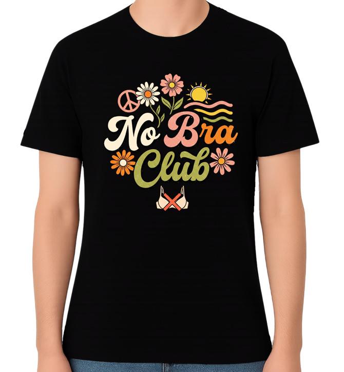 No Bra Club Retro Floral Feminist Unisex Graphic T-Shirt Free Spirit Boobs Tee 5XL різнокольоровий
No Bra Club Retro Floral Feminist Unisex Graphic T-Shirt Free Spirit Boobs Tee 5XL різнокольоровий
