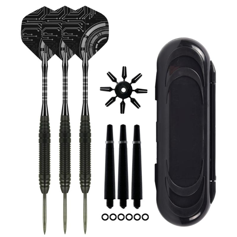 1 Set 22g Aluminum Shafts Metal Darts with Carrying Case Professional Steel Tip Darts Set Dartboard Part 1 чёрный
1 Set 22g Aluminum Shafts Metal Darts with Carrying Case Professional Steel Tip Darts Set Dartboard Part 1 чёрный