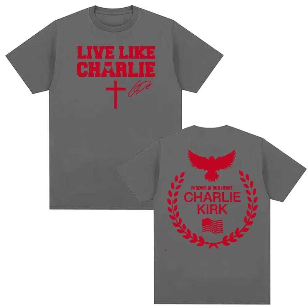 Liye Liye Charlie Kirk pure cotton Printing Tshirt Men Women Retro Fashion Hiphop 2026 Spring summer new Shortsleeved top M
Liye Liye Charlie Kirk pure cotton Printing Tshirt Men Women Retro Fashion Hiphop 2026 Spring summer new Shortsleeved top M