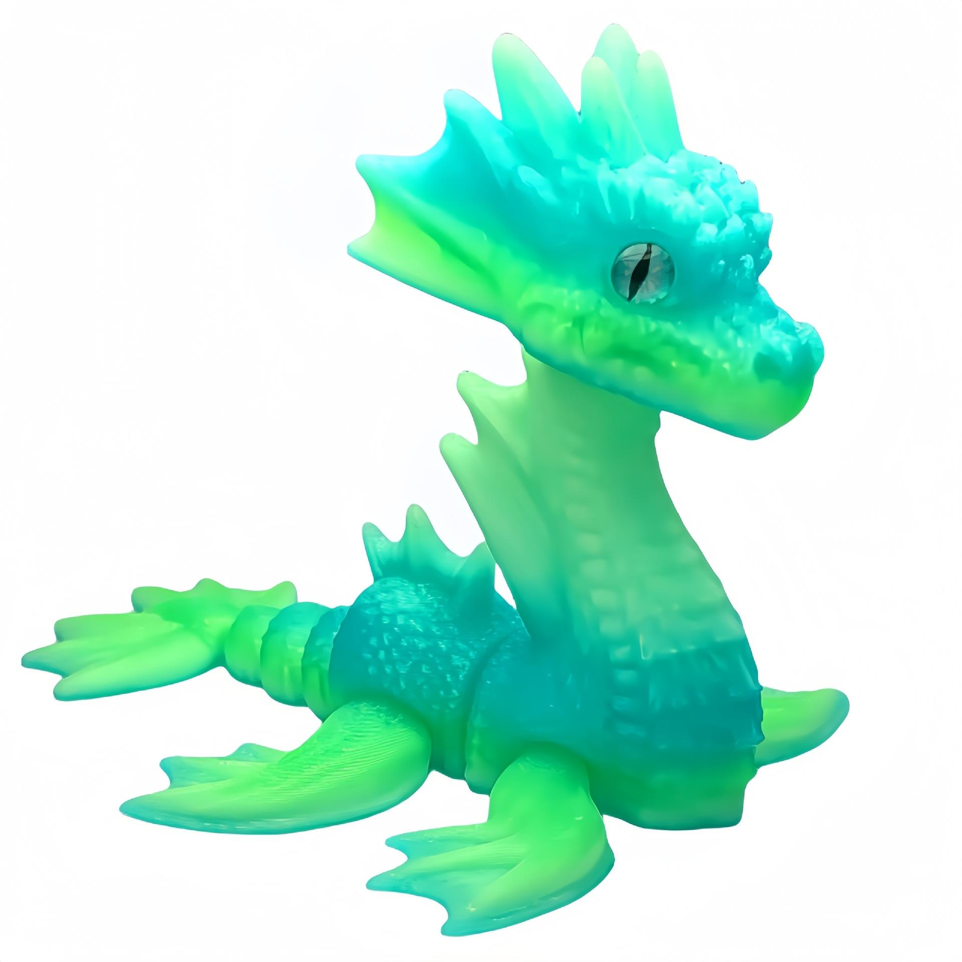 New Simulation Dragon Figure Toys 3D Printing Mini Sea Dragon Realistic Eyeball Gradient Model Home Decoration Kids Gifts
New Simulation Dragon Figure Toys 3D Printing Mini Sea Dragon Realistic Eyeball Gradient Model Home Decoration Kids Gifts